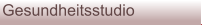 Gesundheitsstudio